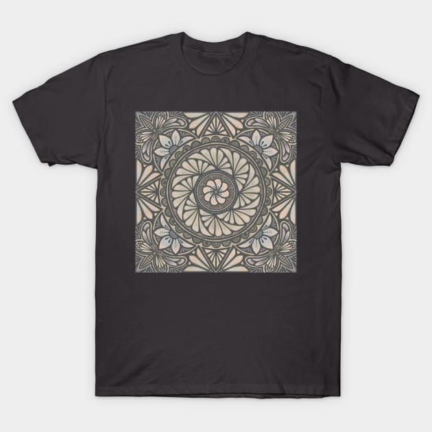 Pasifika warm graphite grey T-Shirt by AprilAppleArt